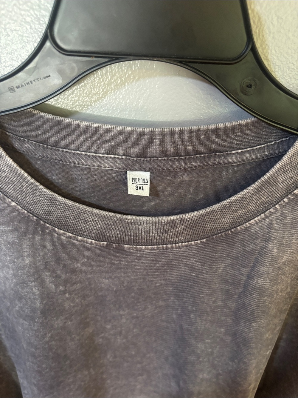 3XL light gray tee shirt - Picture 3 of 5